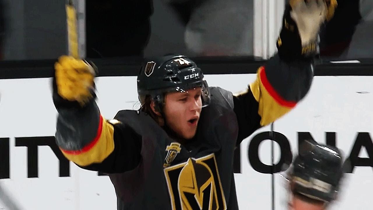 William Karlsson records first hat trick in Vegas Golden Knights