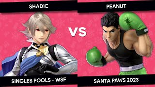 Santa Paws 2023 - Shadic (Corrin) VS Peanut (Little Mac ) - Singles Pools - Winners Semi-Final