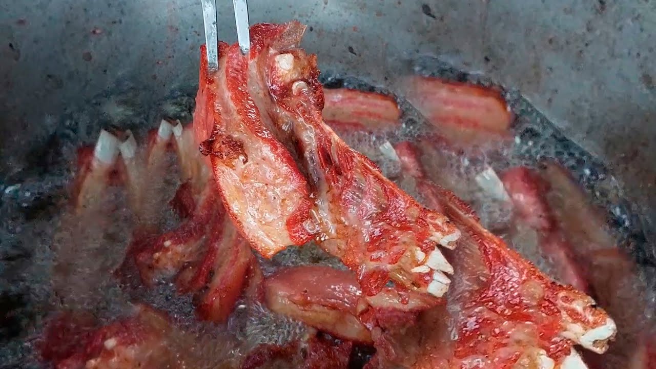 Chicharrones Dominicanos Hechos en Leña / Simplemente deliciosos ♥
