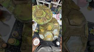 Make Turtle shells #ninjaturtles #costume #turtle #superhero #nickelodeon #handmade #cardboard #diy