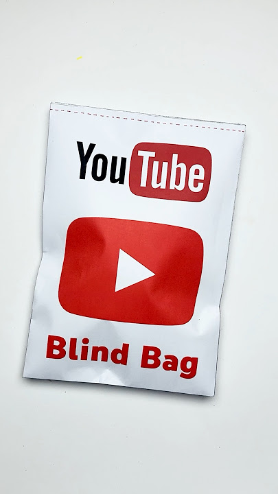 YouTube Blind Bag! #youtubeshorts #blindbag #youtube