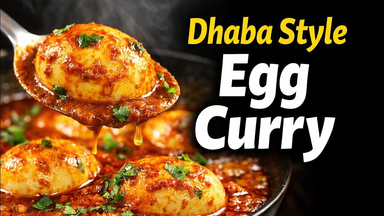 Egg Curry Recipe | Dhaba Style Egg Curry | Anda Curry Recipe in Hindi(Ramzan recipe)