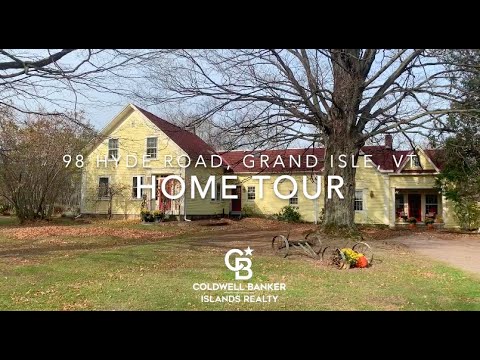 98 Hyde Road, Grand Isle, VT home video tour