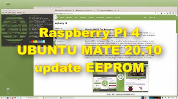 Raspberry Pi 4 on UBUNTU MATE 20.10 - update your EEPROM (bootloader) manually