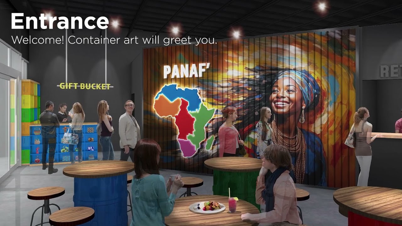 Support “PANAF' African Dining Hall” - YouTube