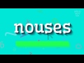 How To Say Nouses High Quality Voices How To Say Nouses High Quality Voices