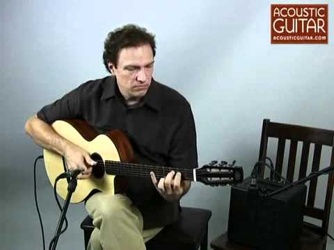 აკუსტიკური გიტარა Schertler და კომბო AER.