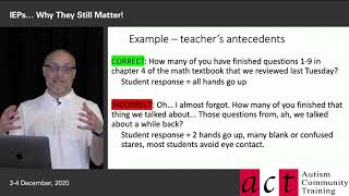 IEPs…Why They Still Matter! - Part 3