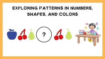 Math for Grade 1| Exploring Patterns in Numbers, Shapes, and Colors | Reading Readiness Centers