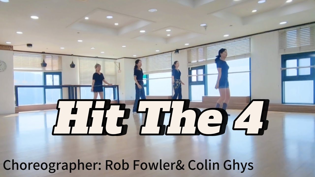 Hit The 4 Linedance [Intermediate]/EP. 48 수업 후 한컷 #대한라인댄스연맹 경남본부