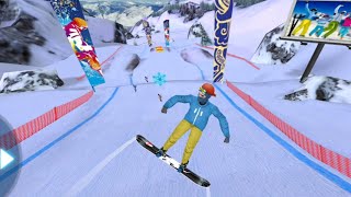 Snowboard Master 3D - Android Game  Playing Video screenshot 5