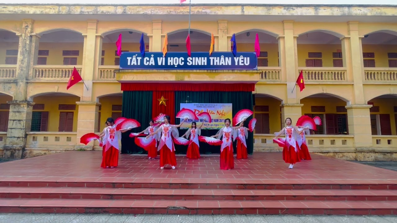 Múa LÁ THƯ GỬI THẦY  LỚP 6B TRƯỜNG THCS THUẦN MỸ