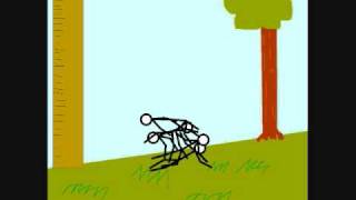 stickman shorts: human ladder