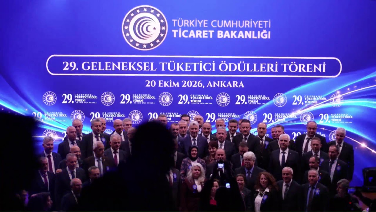 #CANLI |  Ticaret Bakanlığı 29. Geleneksel Tüketici Ödülleri