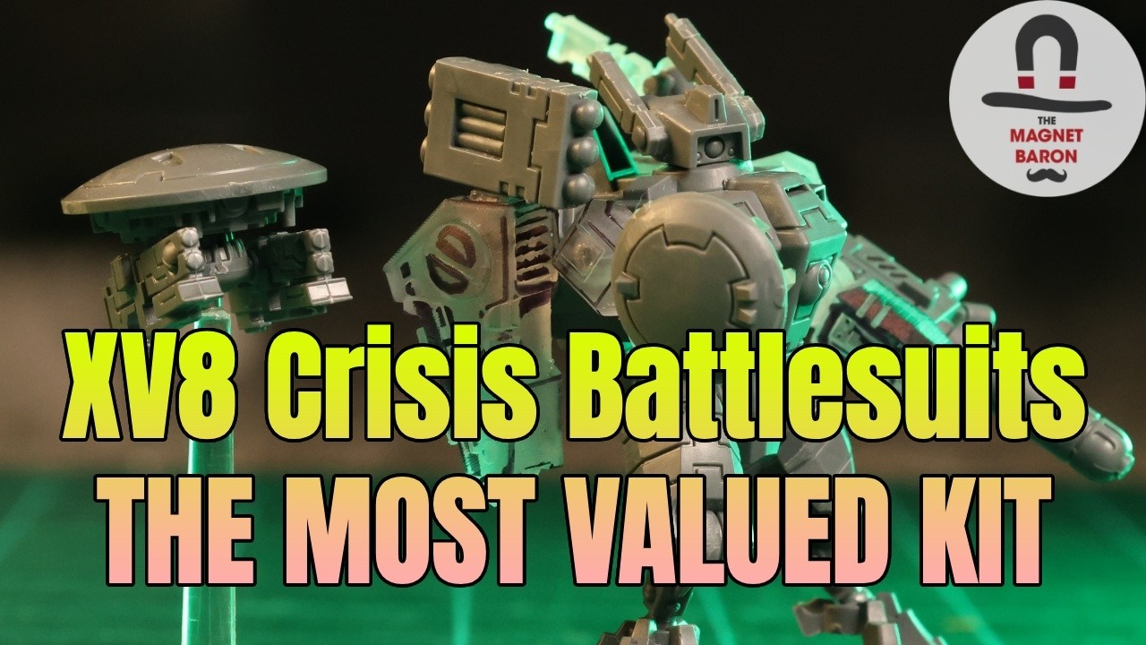 Xv8 No-Drilling Magnetize the XV8 Crisis Battlesuits - Warhammer 40K ...
