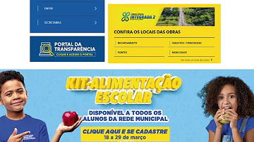 Como fazer o cadastro para receber o kit alimentação?