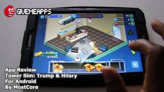 Tower Sim: Trump & Hilary Android App Review | GiveMeApps screenshot 3