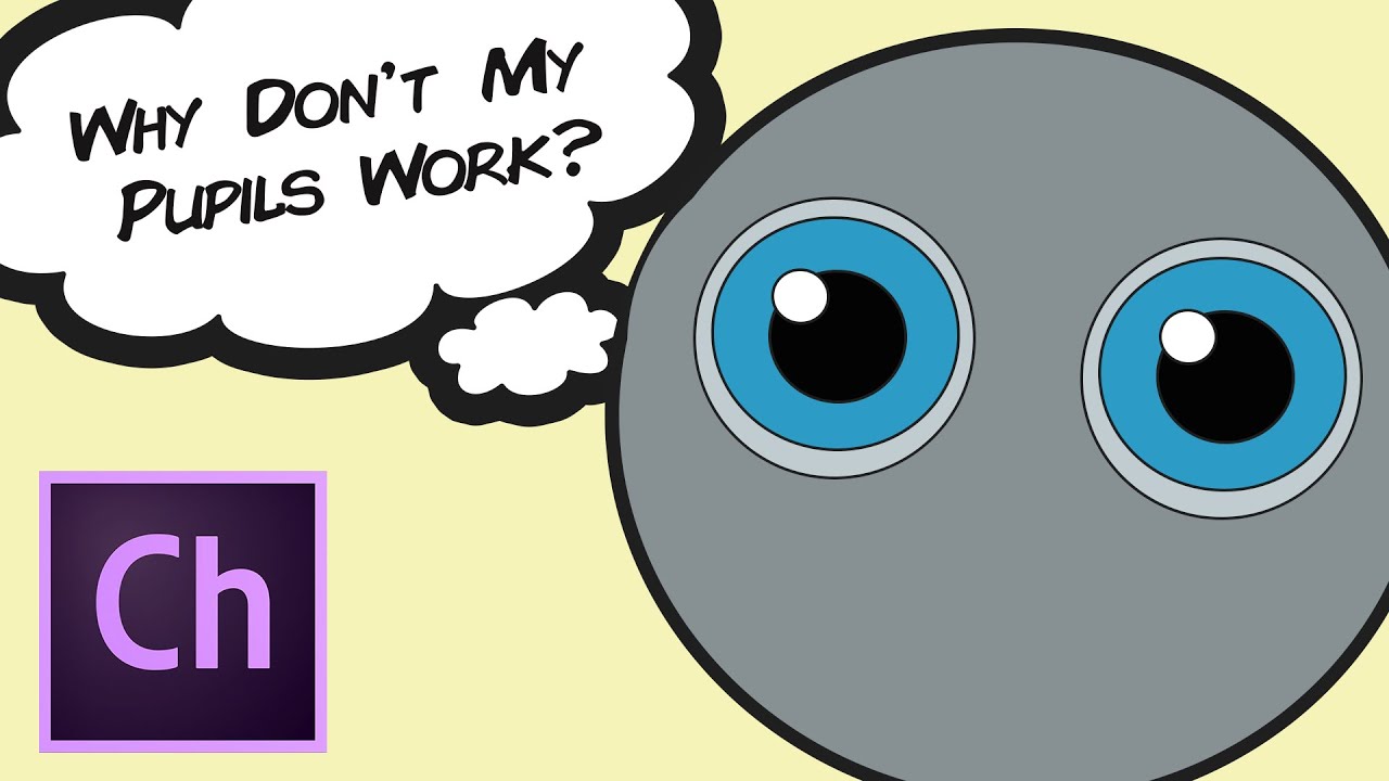 Adobe Character Animator Common Pupil Problem