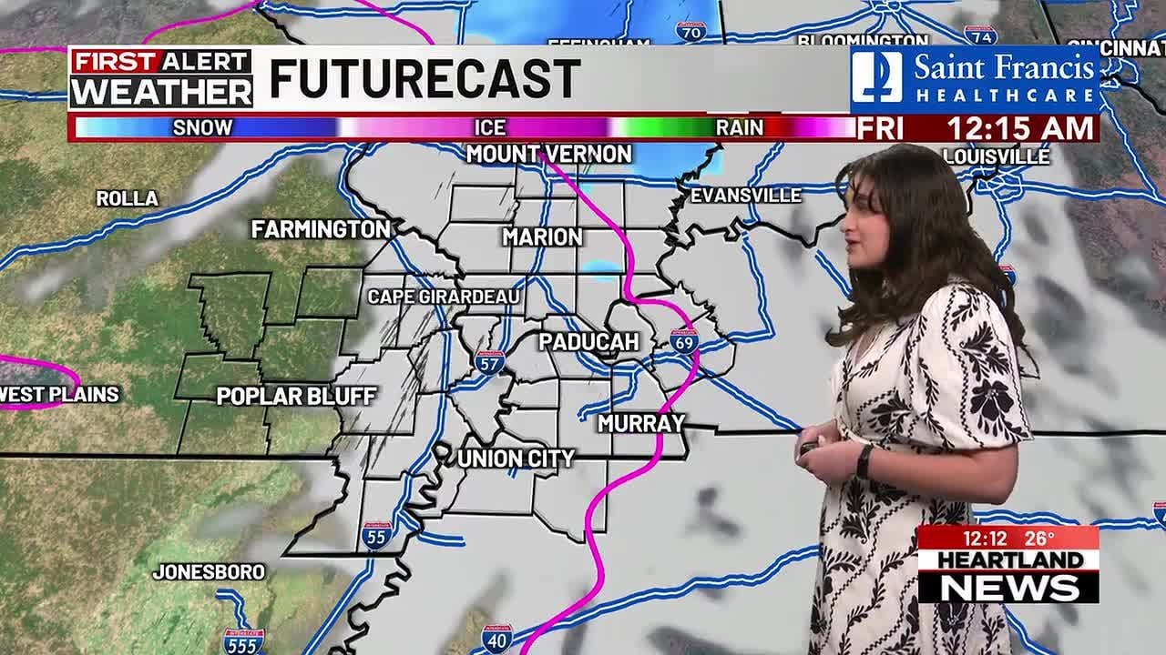 First Alert Forecast at Noon on 1/15