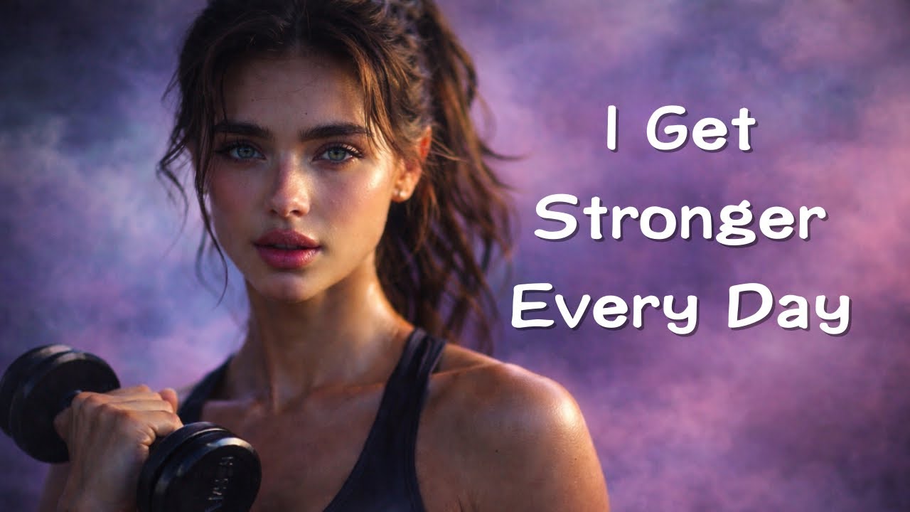 I Get Stronger Every Day ✨ | Fitness & Glow Up Affirmations song