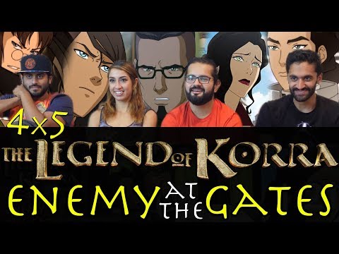 The Legend of Korra - 4x5 Enemy at the Gates - Group Reaction