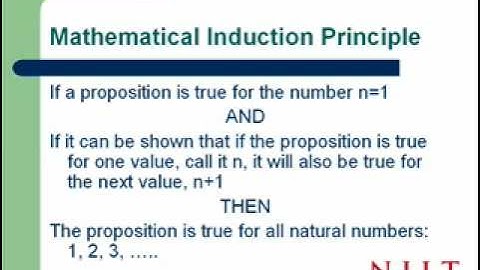 Mathematical Induction Principle