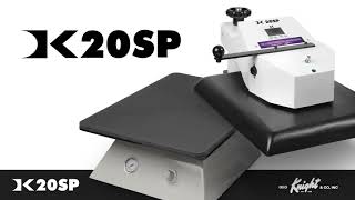 Geo Knight DK20SP air-operated swing-away heat press