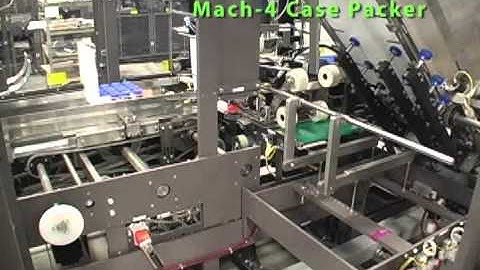 BrentonPro Mach-4 Servo Continuous Motion Case Packer from Brenton