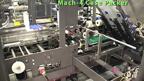 BrentonPro Mach-4 Servo Continuous Motion Case Packer from Brenton