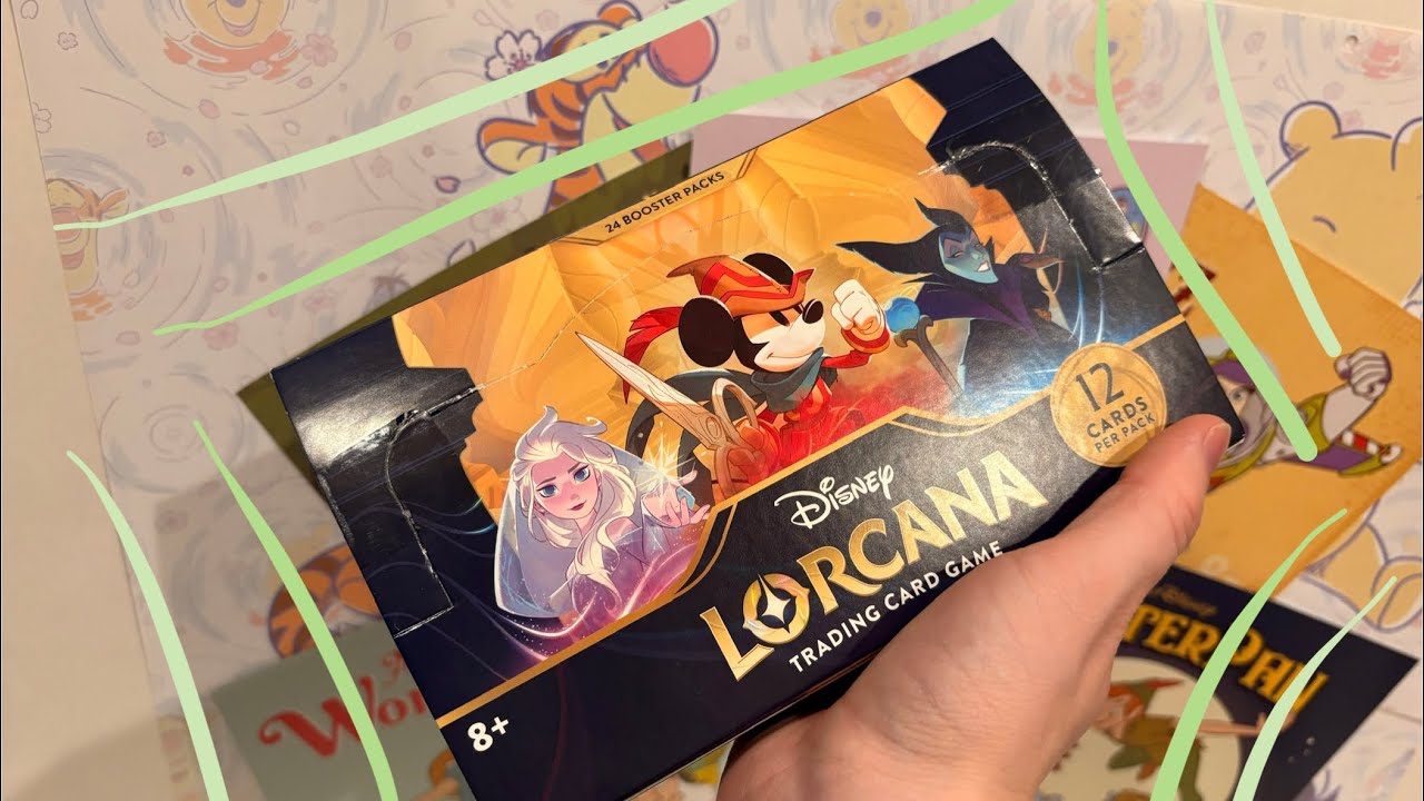 Lorcana First Chapter Booster Box Opening!! (1,000 Subscriber Special Pookies)