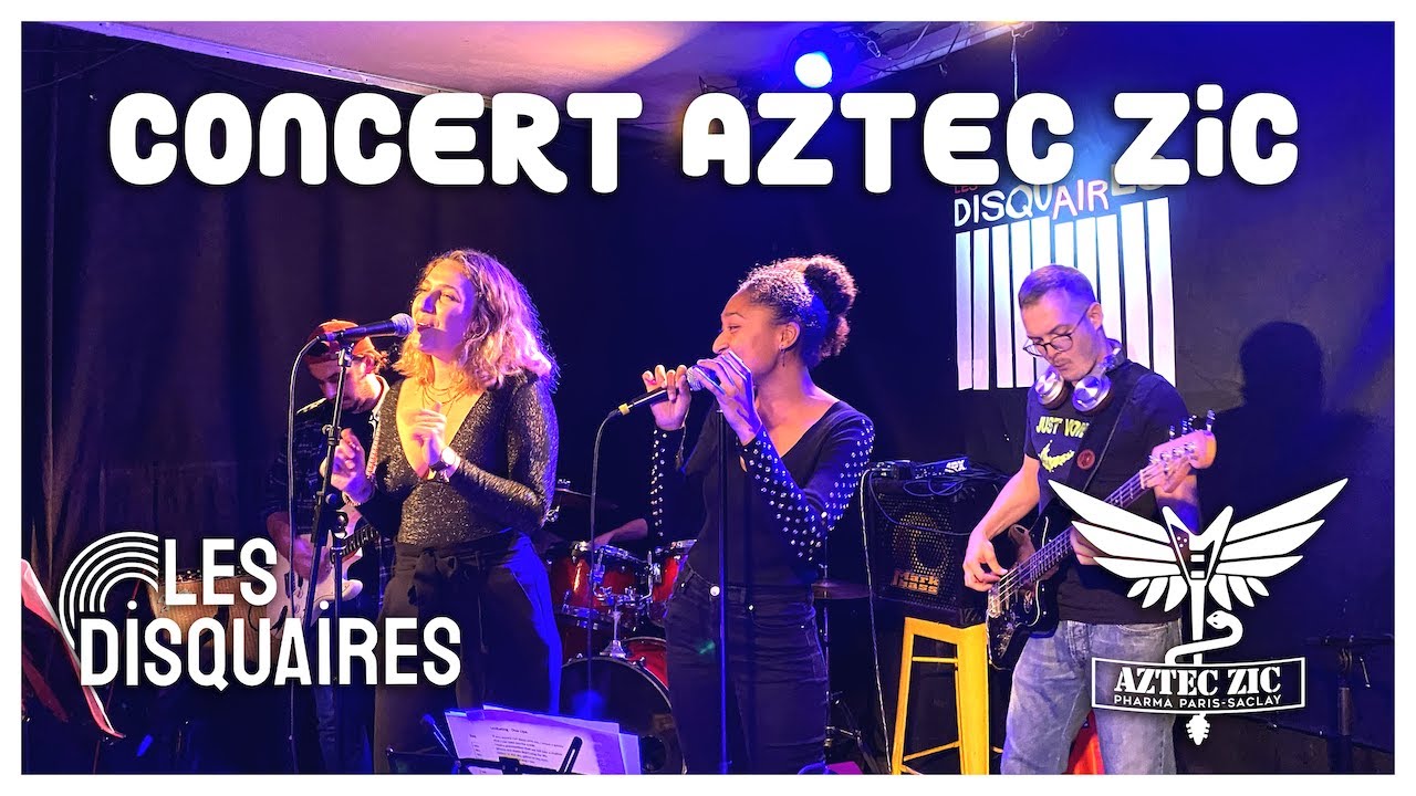 Concert Aztec Zic - LES DiSQUAiRES