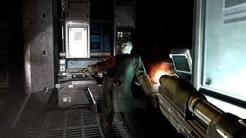 DOOM 3 Gameplay When You accidentally Shoot Out of Fear