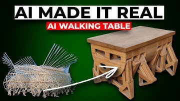 AI-Powered Walking Table: How AI Brought This Coffee Table to Life