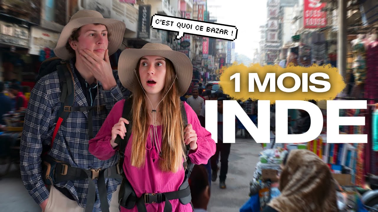 ON PART 1 MOIS EN INDE (le bazar de New Delhi)