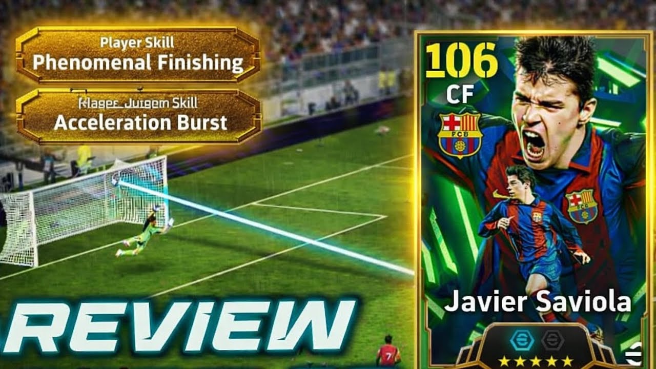 Javier Saviola 106 CF Review- IS HE END GAME🔥? |Saviola eFootball