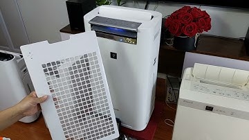 Hướng dẫn vệ sinh màng lọc và Reset ion Sharp KI-LS50
