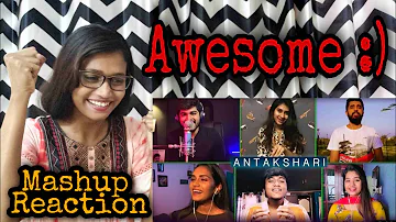 Quarantine Mashup Reaction video | Antakshari | Joshua Aaron | Saranghi Reacts