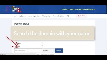 how to register .com.np domain in Nepal