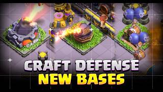 NEW TH18 Crafted Defense Bases 🔥 Best TH18 (CWL/War/Legend) Base Link