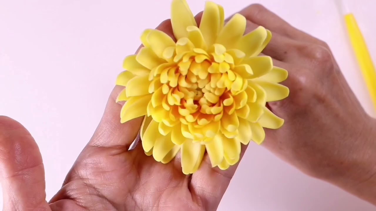Sugar Flower ~ Chrysanthemum Part 2