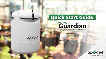 User Guide - Apogee Guardian (Greenhouse Monitor)