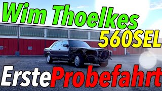 Wim Thoelkes Mercedes 560SEL: Probefahrt 🔙 😱 | Folge 2