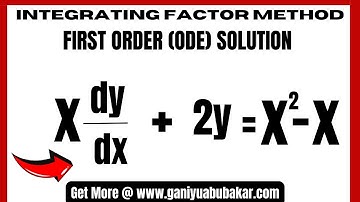 Integrating Factor Explained (Part 2) | Solving First Order Non-Homogeneous Differential Equations