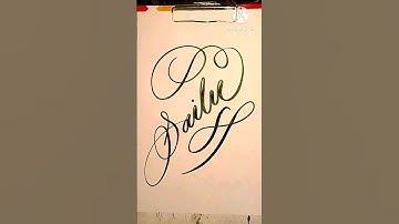 name writing/ 💕sailu💕 #shorts #calligraphy #art #cursive #letters #trending #write #ytshorts