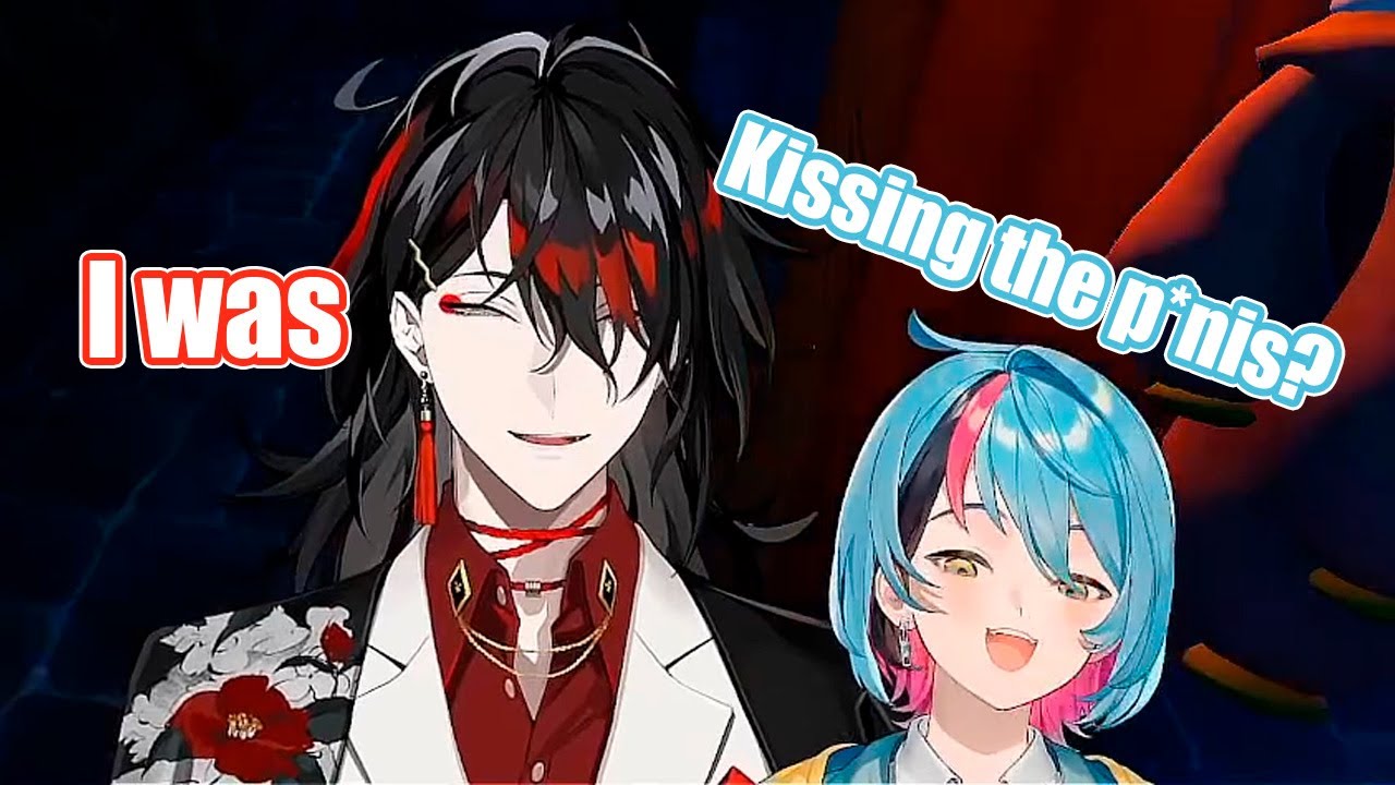 Vox and Kyo talking how to properly kiss a D**k【NIJISANJI EN】