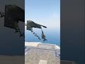 Typical F-16 C Lightning Jet Bravely Close To Shot Down B-21 Stealth Bomber In Gtav