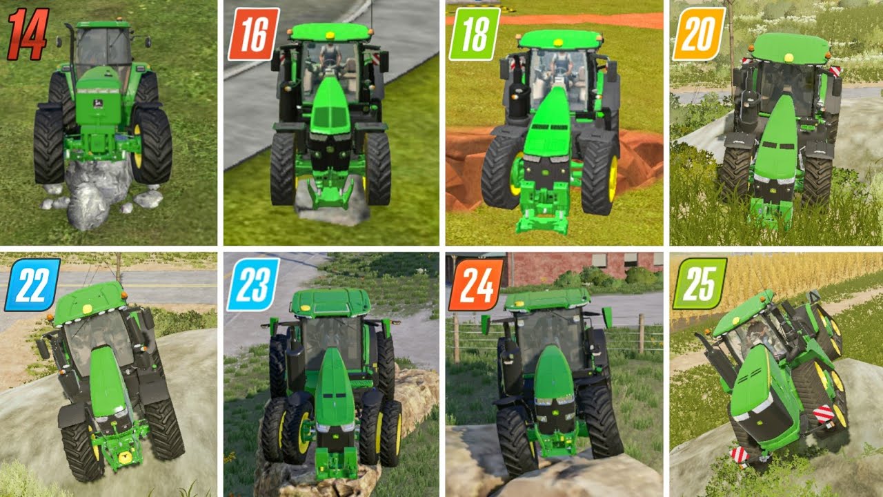 Fs14 vs Fs16 vs Fs18 vs Fs20 vs Fs22 vs Fs23 vs Fs24 vs Fs25 | Suspension Check | Timelapse 