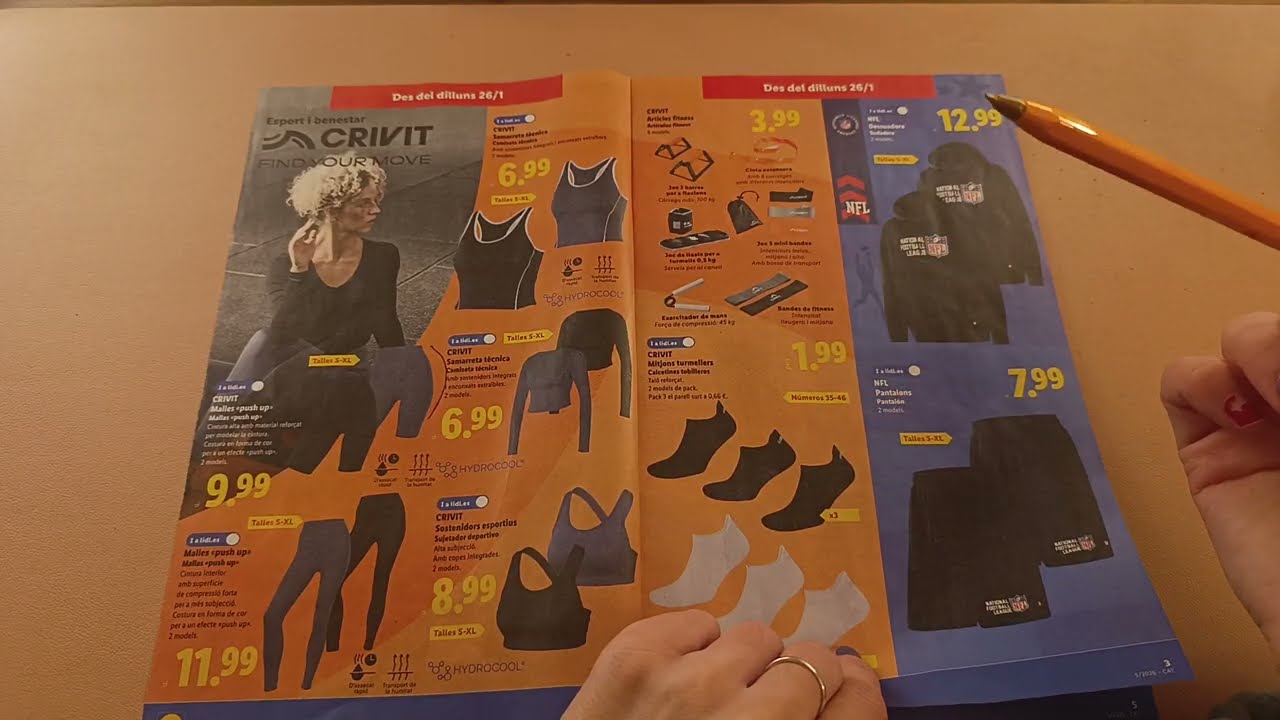 Ojeando Folleto de Ofertas | ASMR español