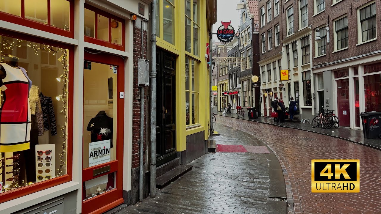 Walking Amsterdam’s OLDEST Streets | 4K