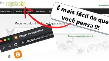 Tutorial para configurar um subdomínio no blogger